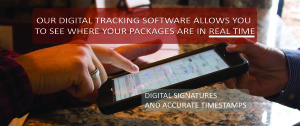 Delivery tracking software